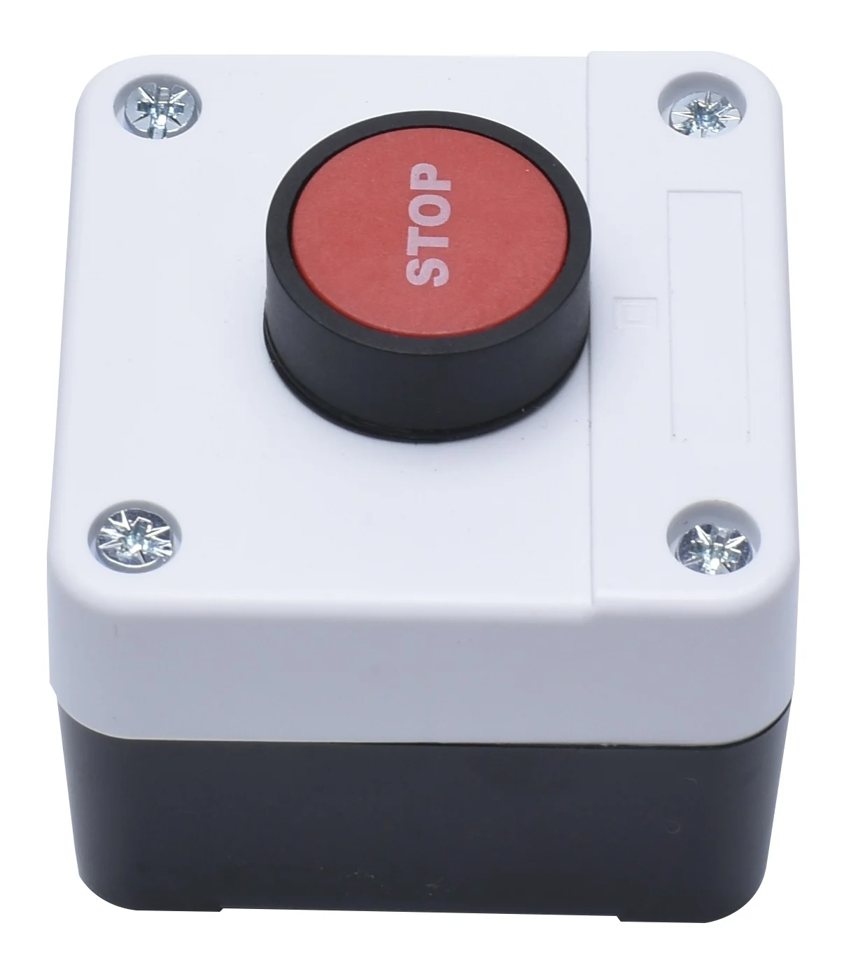 Control Station 1 Button STOP Text 1NC - Image 3