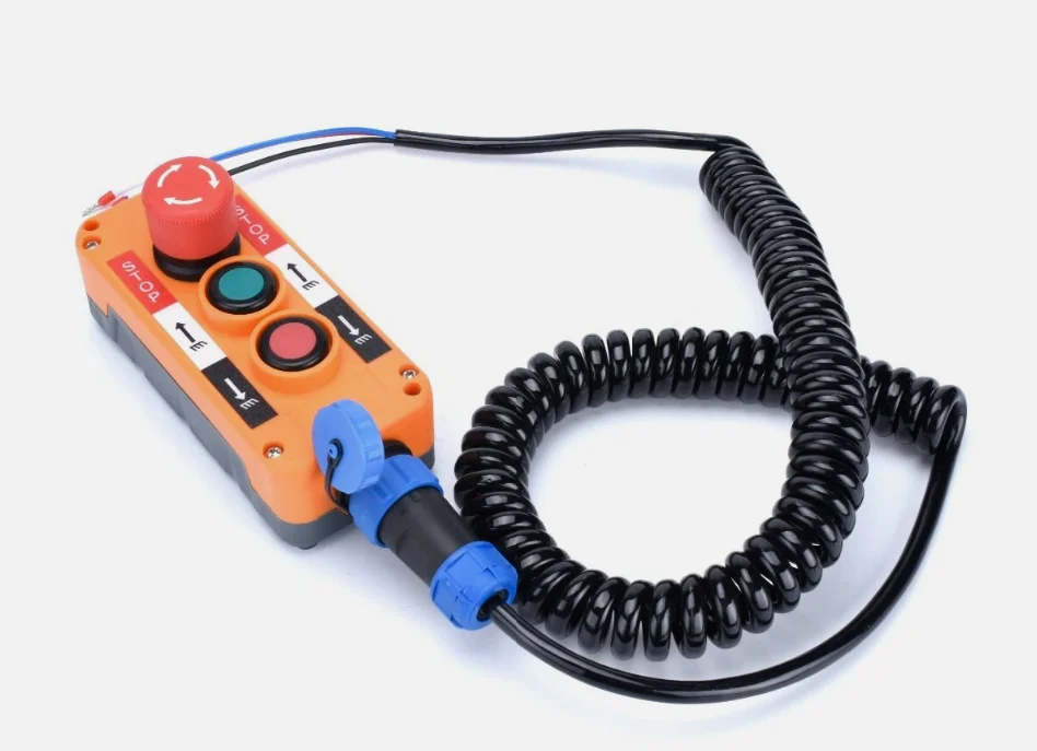 3 4 5 Button Hoist Pendant Control Station Estop - Pendant Mount Disconnect - Image 6