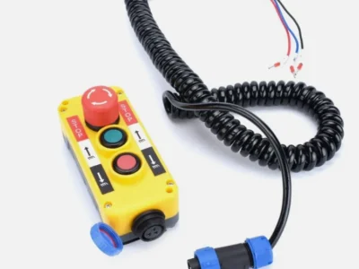 3 4 5 Button Hoist Pendant Control Station Estop - Pendant Mount Disconnect