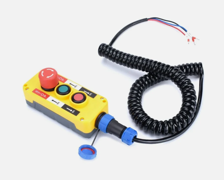 3 4 5 Button Hoist Pendant Control Station Estop - Pendant Mount Disconnect - Image 2