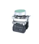 22mm Push Button Green 22mm 1NO 1NC Metal Bezel