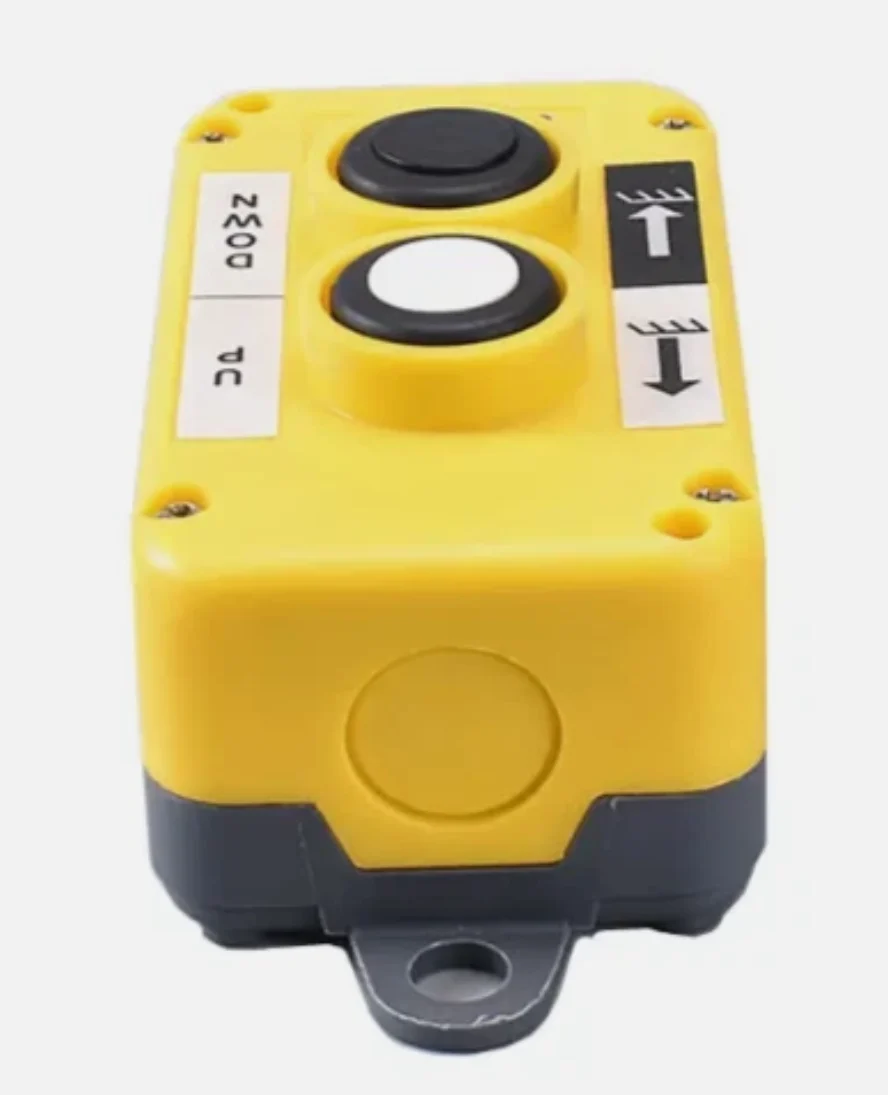2 or 3 Button Hoist Pendant Control Station – Optional Emergency Stop – No Cable - Image 2
