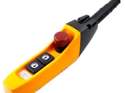 3 Button Hoist Pendant Control Station, IP67, Slim Design (AU Stk, 2Yr Wrty)