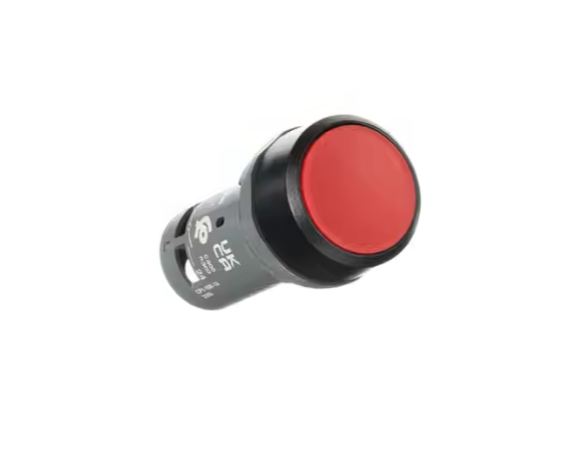 Compact Push Button ABB 22mm Momentary 1NO 1NC Plastic Panel Mount