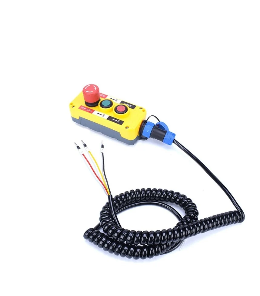 3 4 5 Button Hoist Pendant Switch Control Station Quick Change