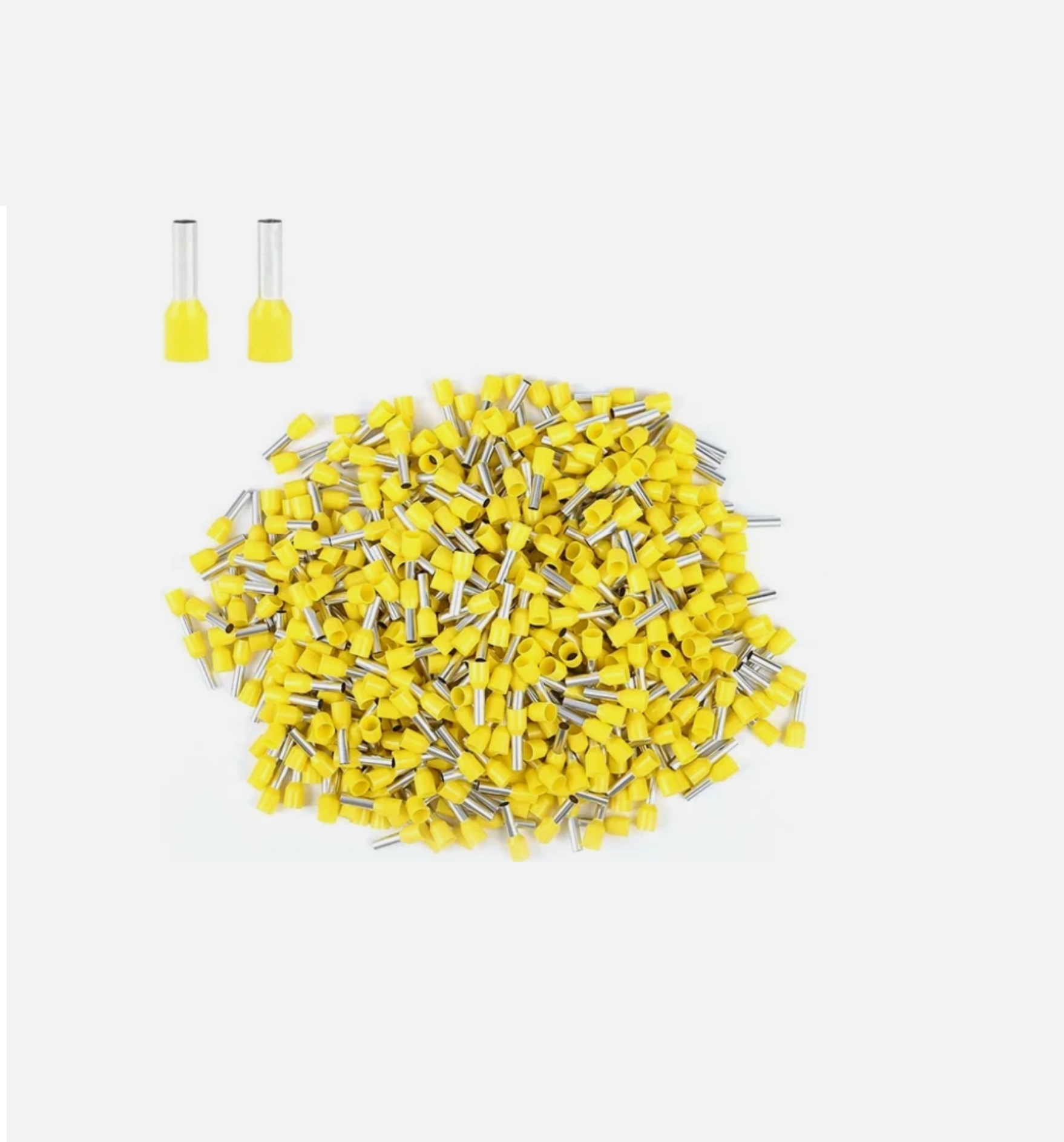 Insulated Bootlace Ferrules Crimp Terminals 0.75mm² (20 AWG) 100 - 1000pcs