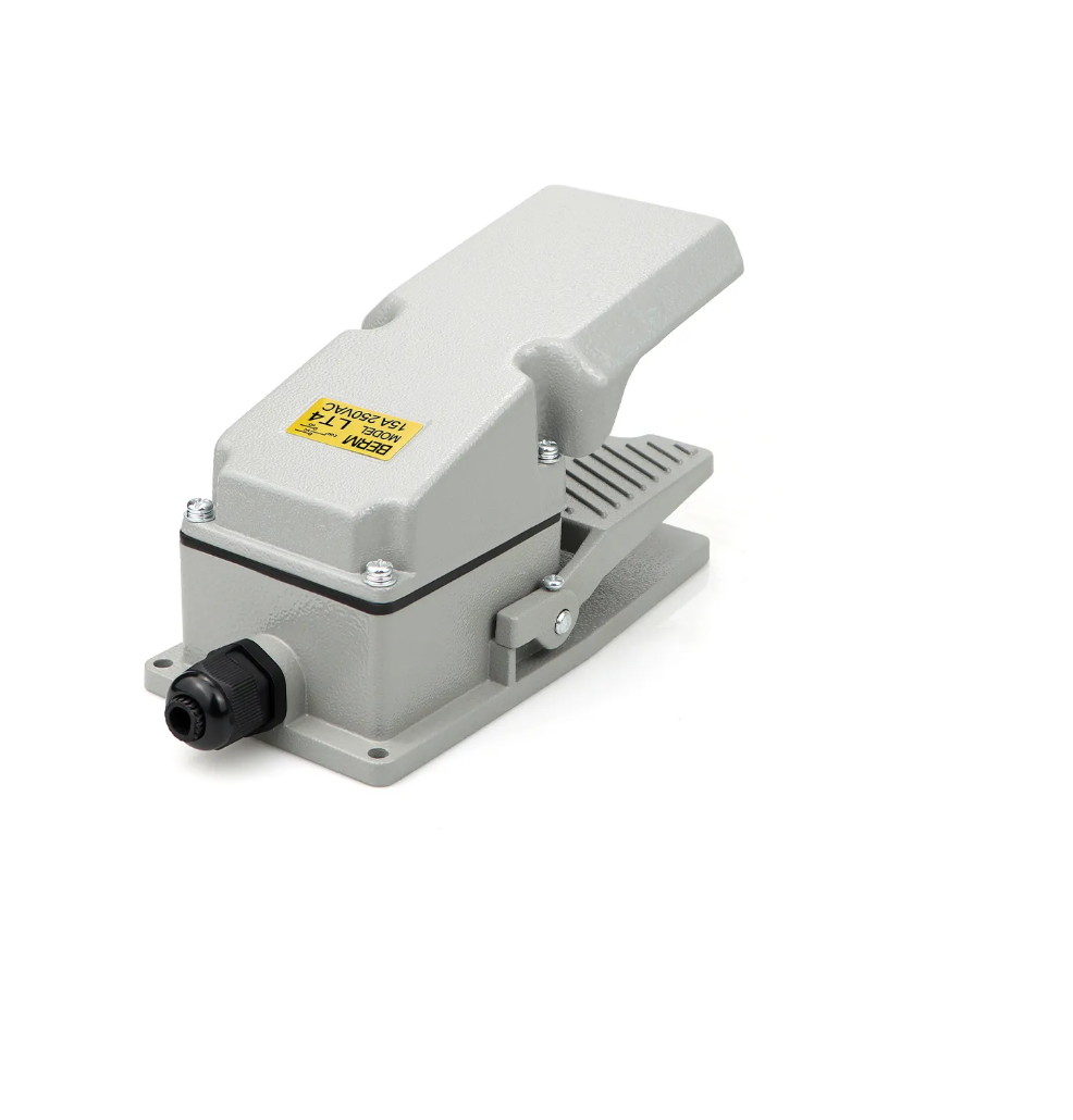 Foot Pedal Switch LT4-GY Open Type Metal Housing 15A 250V