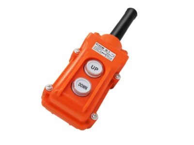 2 Button Hoist Pendant Switch COB62-2B Control Station No Cable