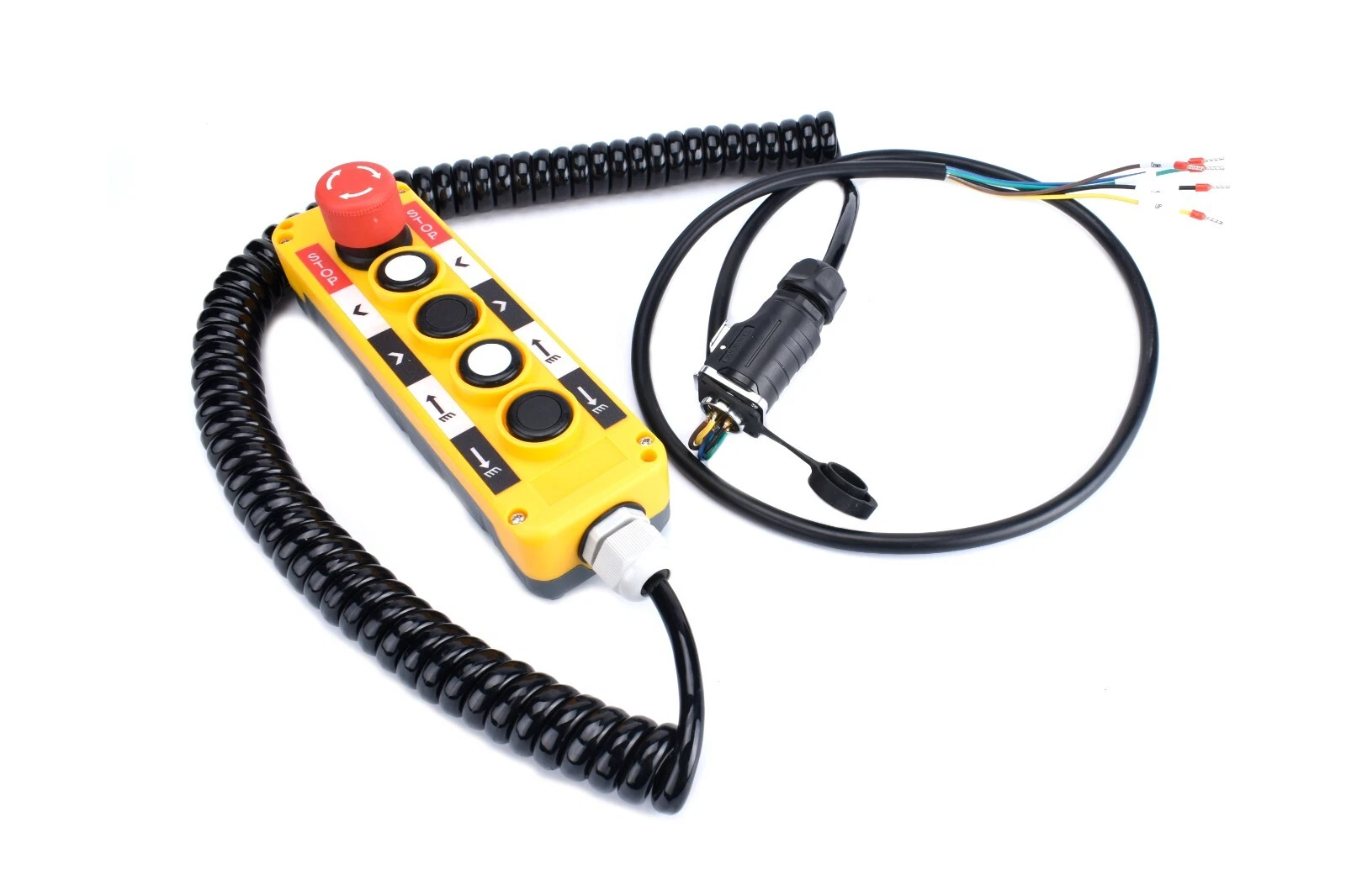 3 4 5 Button Hoist Pendant Switch Control Station Easy Connect - Image 9