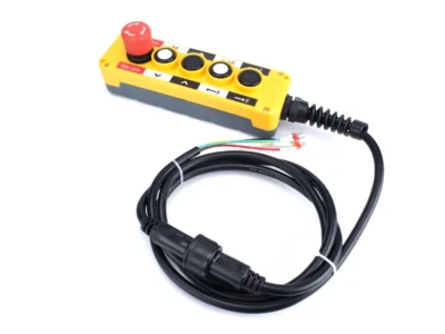 3 4 5 Button Hoist Pendant Switch Control Station Quick Connect