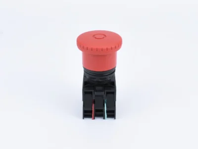 22mm Emergency Stop 40mm Button 1NO 1NC Status Window ETB545