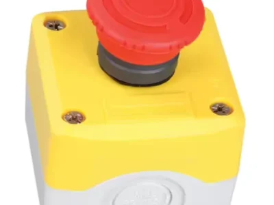 Control Station Emergency Stop Engraved Arrow JW174