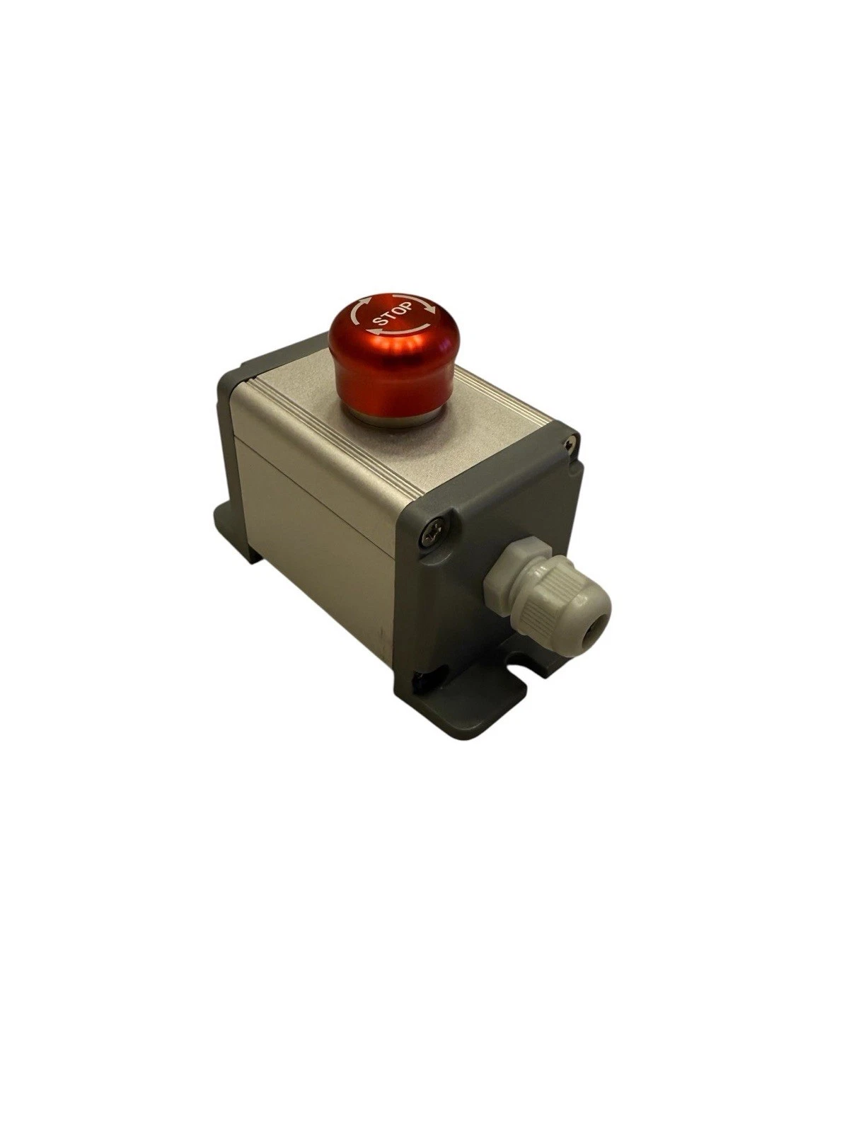 Control Station Emergency Stop 16mm White Arrow 24V DC - Image 2