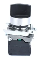 22mm Selector Switch  3 Position 1NO 1NO Metal Bezel
