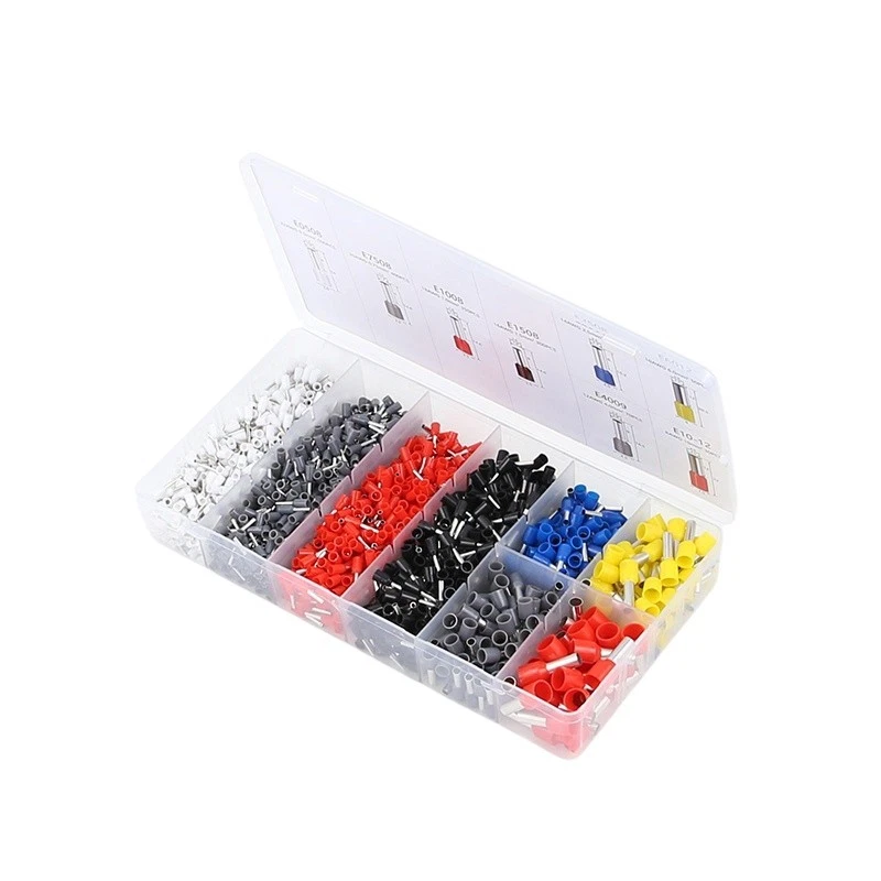 Insulated Bootlace Ferrule Kit 1800Pcs 0.5-10mm≤ Color Coded Au Stock - Image 7