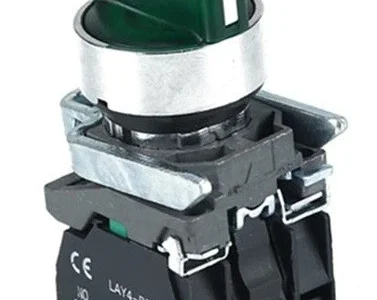 22mm Selector Switch  Green 2 PositionIlluminated 1NO 1NC