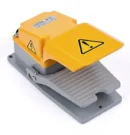 Foot Pedal Switch Semi Enclosed Metal Housing 15A 250V