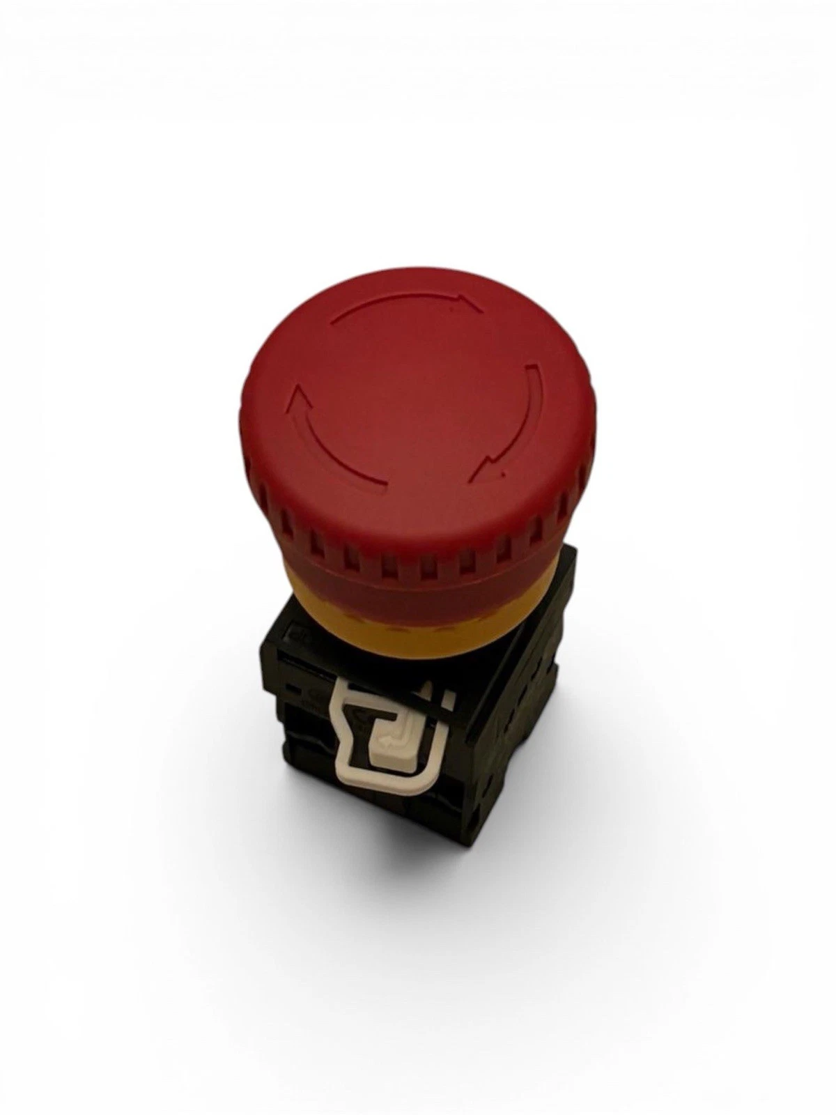 Emergency Stop 22mm 40mm Button NO NC Engraved Arrow HBY5-KA - Image 2