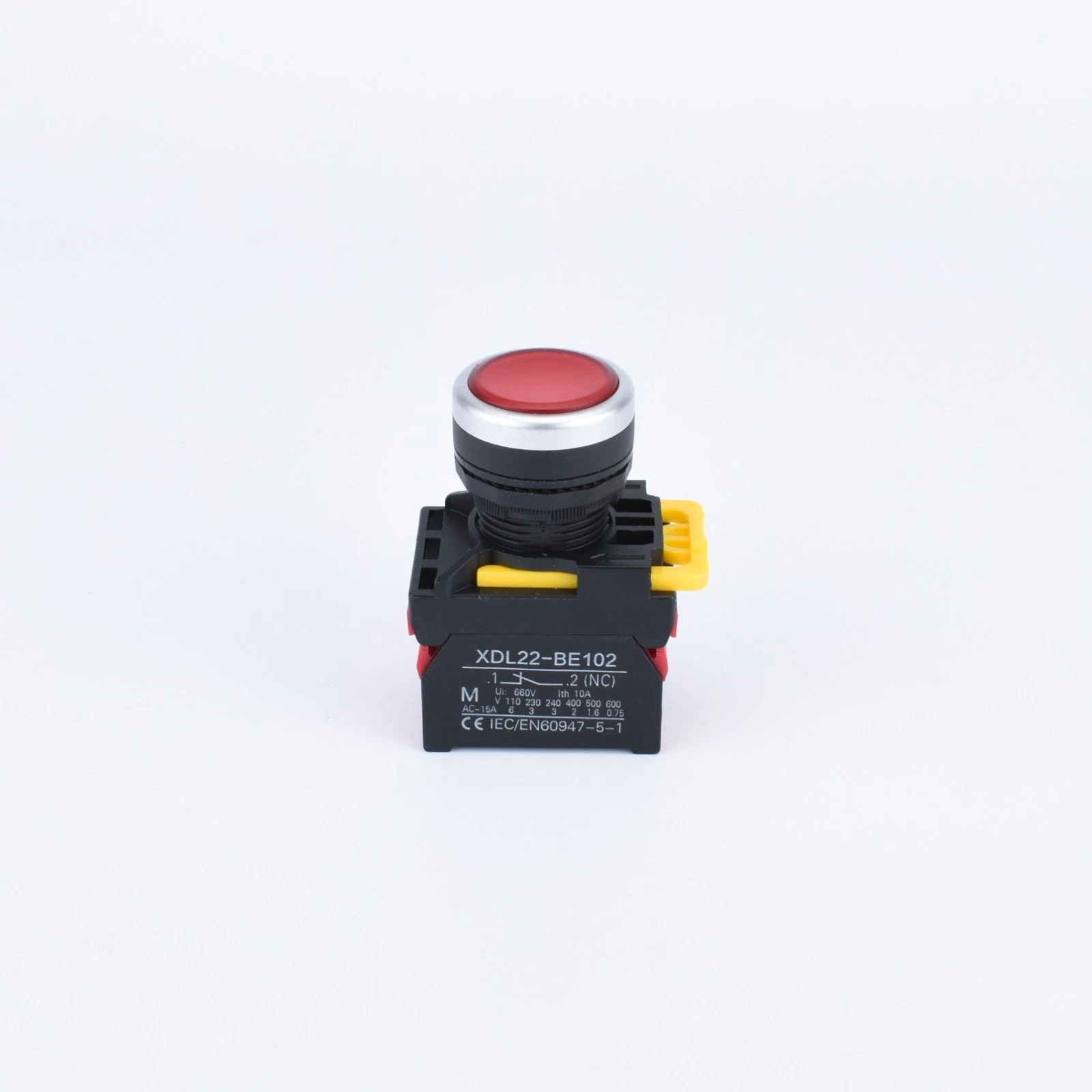 22mm Push Button Momentary Green 1NO Or Red 1NC No Text Caxcxm - Image 3