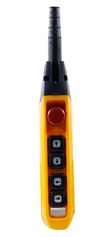 5 Button Hoist Pendant Switch Control Station IP67 Slim Design - Image 2