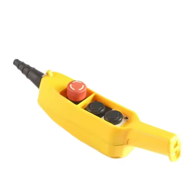 3 Button Hoist Pendant Switch Control Station Extend Grip Housing - Image 2