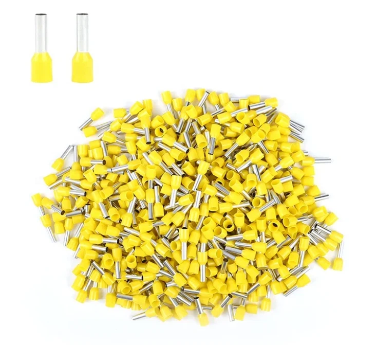 Insulated Bootlace Ferrules Crimp Terminals 100 1000Pcs 18Awg 1mm≤ Black - Image 2