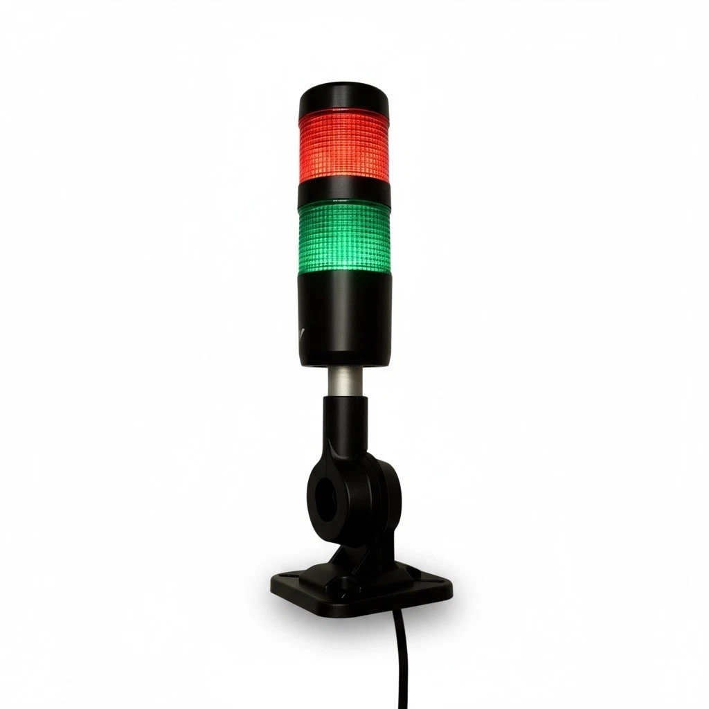 Industrial Signal Warning Lamp 50mm 2 Stack Light Tower 24VDC 220V
