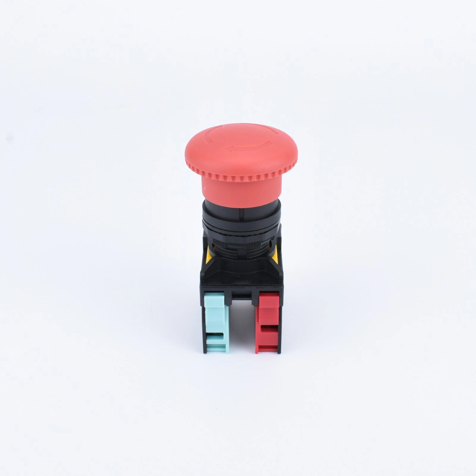 22mm Emergency Stop 40mm Button Engrave Arrow 1NO 1NC ESA54C5 - Image 2