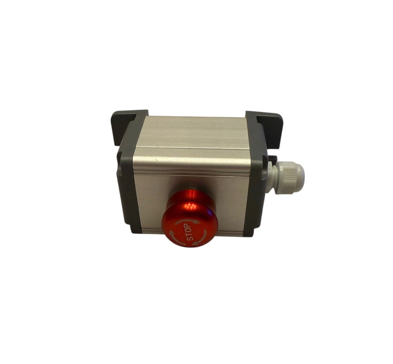 Control Station Emergency Stop 16mm White Arrow 24V DC - Image 3