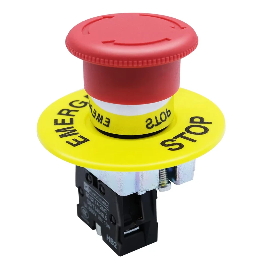 Emergency Stop Label Suit 22mm Hole 60mm Diameter 5Pc - Image 5