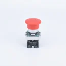 22mm Emergency Stop 40mm Button NC Engraved Circle L5BT42