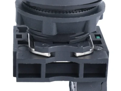 22mm Push Button Black White Arrow 1NO Plastic Bezel