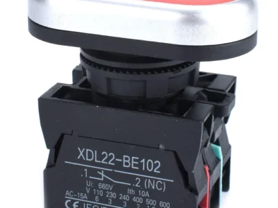 22mm Dual  Push Button Green Red 1NO 1NC LED Indicator CBW8365