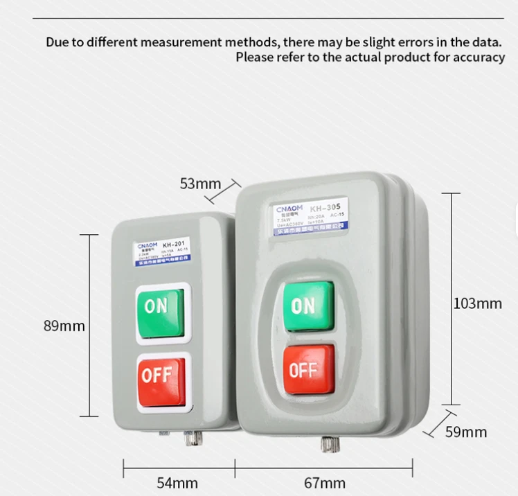 Start Button Switch Latching On Momentary Off Control 24V DC - Image 3