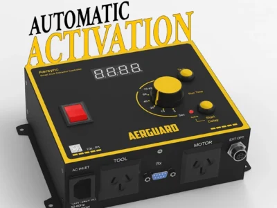 Aersync Smart Dust Extractor Vacuum Switch Auto Start Stop Controller for Woodworking Workshop Tools