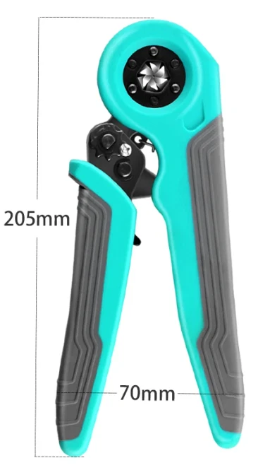 Insulated Bootlace Crimp Tool Hex Profile 0.25-10mm≤ 22-8AWG - Image 3