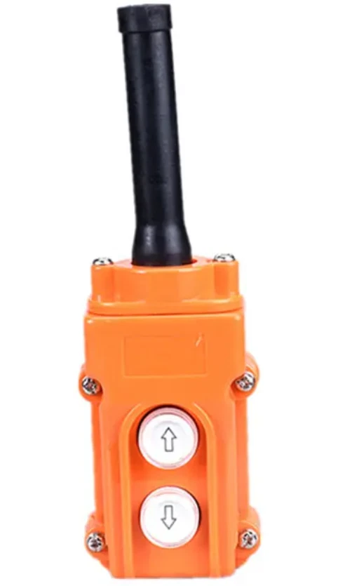 2 Button Hoist Pendant Switch Control Station No Cable - Image 5