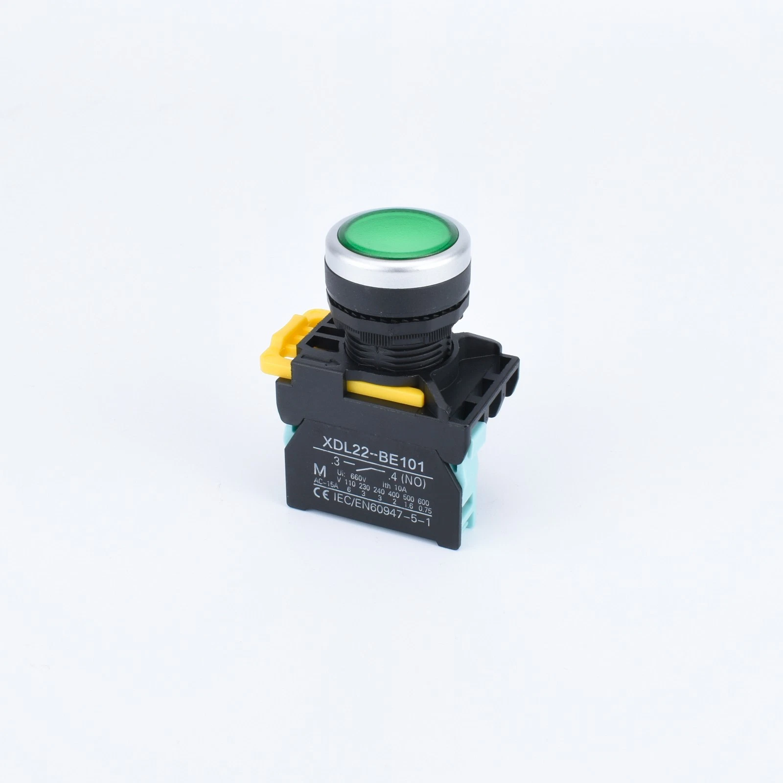 22mm Push Button Latching Green 1NO Or Red 1NC No Text Cazxcxm - Image 10