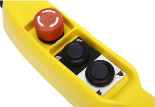 3 Button Hoist Pendant Switch Control Station Extend Grip Housing