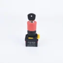 22mm Emergency Stop Premium 30mm Button Key 1NO 1NC ES24C5M