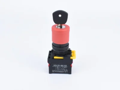 22mm Emergency Stop Premium 30mm Button Key 1NO 1NC ES24C5M