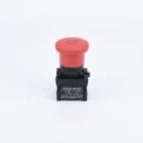 22mm Emergency Stop 40mm Button 1NO 1NC Engraved Circle ET45