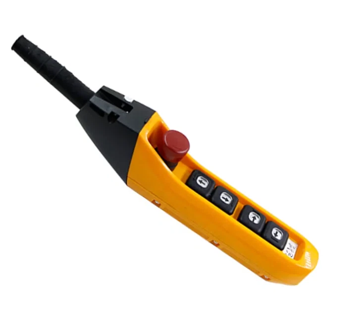 5 Button Hoist Pendant Switch Control Station IP67 Slim Design