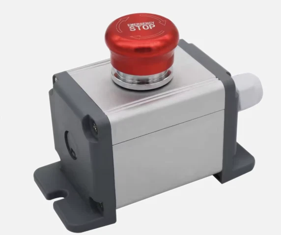 Control Station Emergency Stop 16mm White Arrow 24V DC