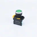 22mm Push Button Momentary Green 1NO Or Red 1NC No Text Caxcxm