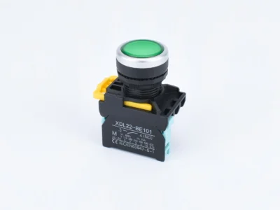 22mm Push Button Momentary Green 1NO Or Red 1NC No Text Caxcxm