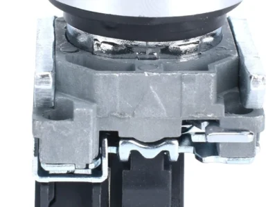 22mm Push Button WhiteIlluminated 1NO Metal Bezel