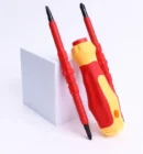 Screwdriver Non Slip Handle Interchangeable Ph1 Ph2 Flathead 5 6mm
