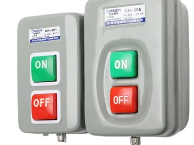 Start Button Switch Latching On Momentary Off Control 24V DC
