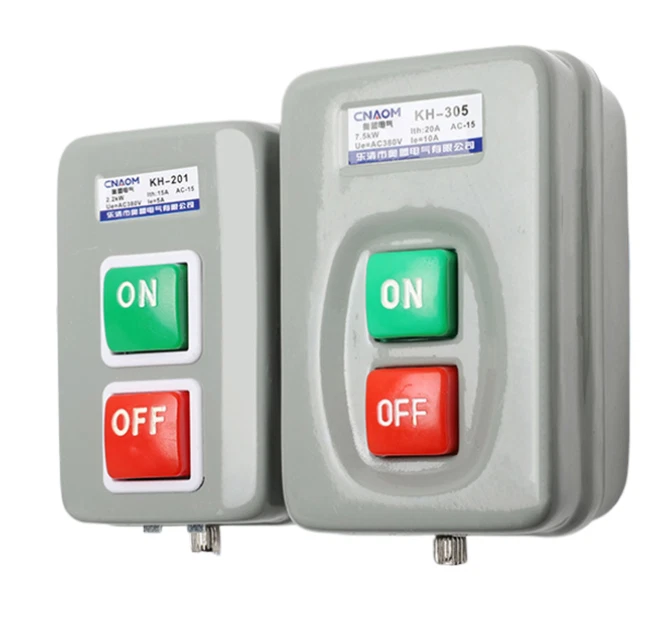 Start Button Switch Latching On Momentary Off Control 24V DC